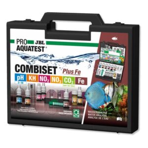JBL combiset test plus fe test eau goutte aquarium malette