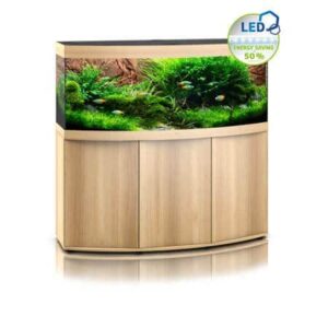 Aquarium Juwel vision 450 avec meuble bois clair