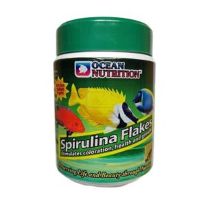 Ocean nutrition spirulina flakes 70g nourriture pour poissons