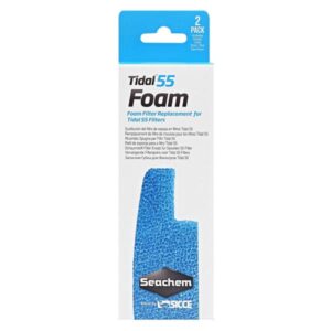 Mousse de remplacement Seachem Tidal 55 Foam x2