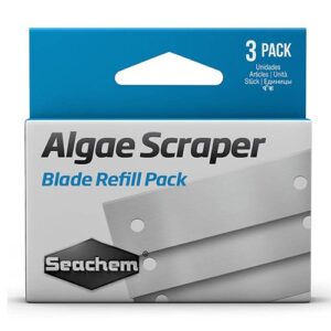 Seachem 3 lames de rechange pour Algae Scraper