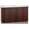 Meuble aquarium Juwel Rio 450 bois foncé