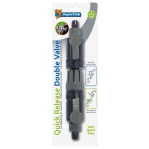 Superfish Robinet double raccord rapide 9/12mm