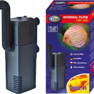 Aqua Nova NBF-500 - Filtre interne pour aquarium jusqu'à 100 litres