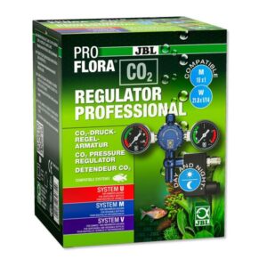 JBL ProFlora Co2 Regulator Professional - double manomètre + électrovanne