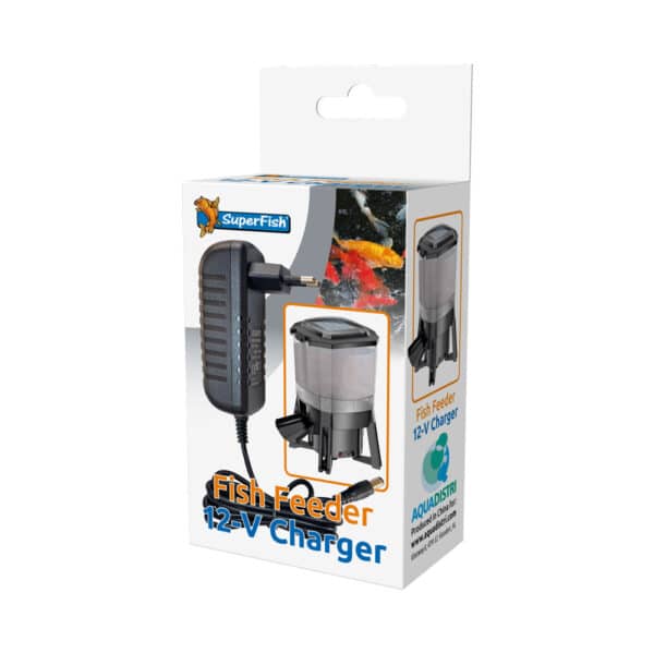 SuperFish Solar Fish Feeder - Chargeur 12-V