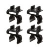 Aquael 4 Supports pour éclairage d'aquarium Opti SET