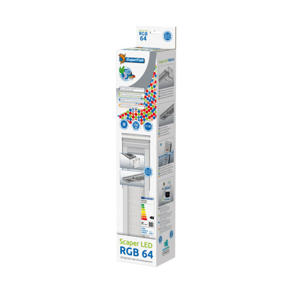 SuperFish Scaper Led RGB 64